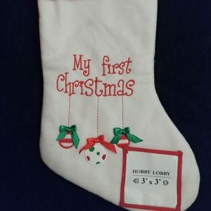 My First Christmas Stocking!